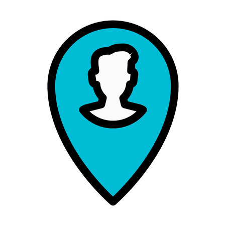 User Exact Locationのイラスト素材