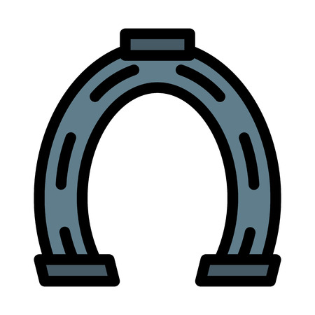 Horseshoe, Metal Productのイラスト素材
