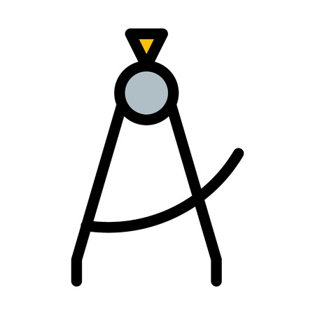 Geometric Mathematical Compassのイラスト素材