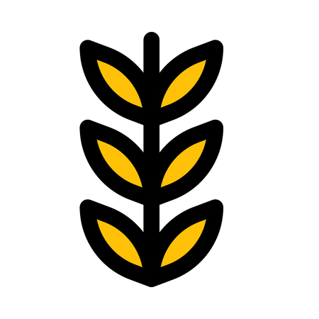 Wheat cereal grainのイラスト素材