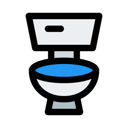 Toilet or commodeのイラスト素材