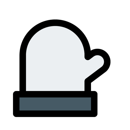 Insulated oven gloveのイラスト素材