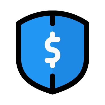 financial security protectionのイラスト素材