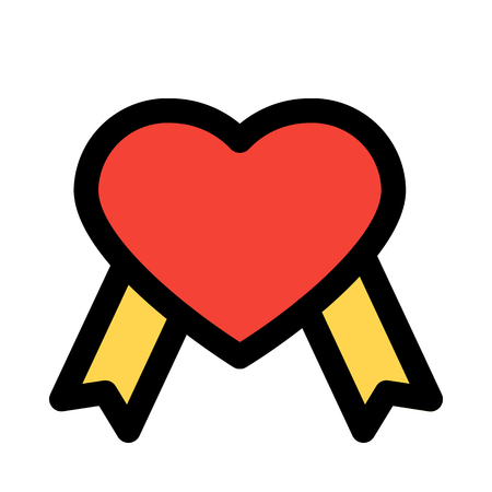 Heart gift boxのイラスト素材