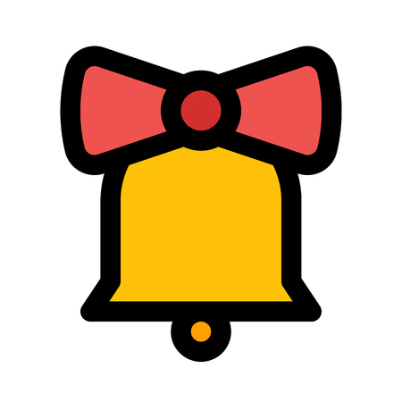 Christmas decorative bellのイラスト素材