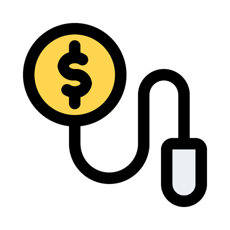 pay per clickのイラスト素材