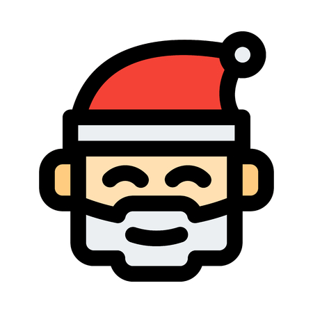 Santa Claus, xmas celebrationのイラスト素材