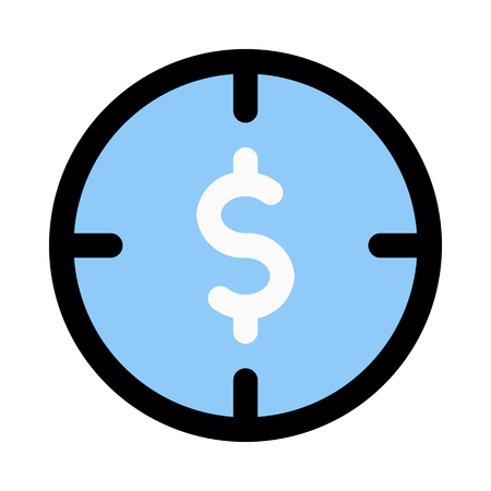 target money objectiveのイラスト素材