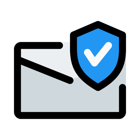 secure email communicationのイラスト素材