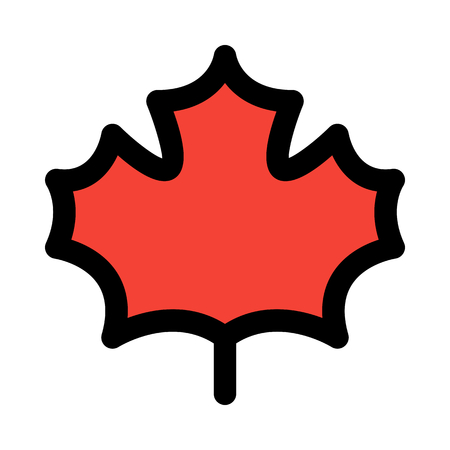 Leaf of maple treeのイラスト素材