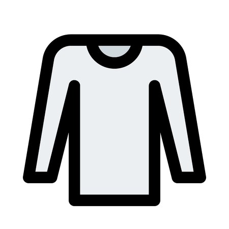 winter wear t-shirtのイラスト素材