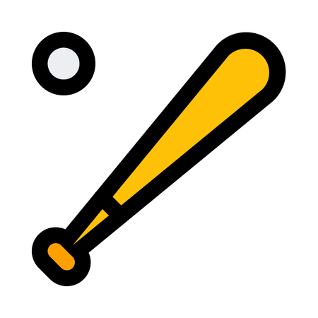 baseball game batのイラスト素材