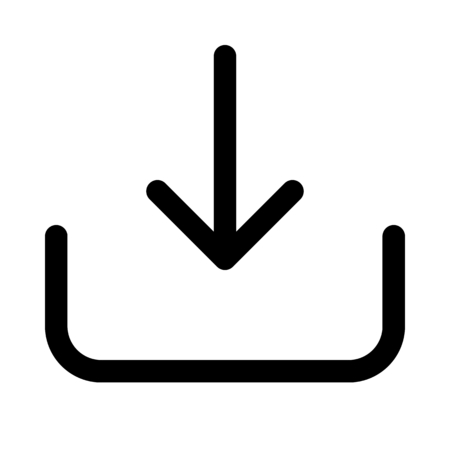 Download and saveのイラスト素材