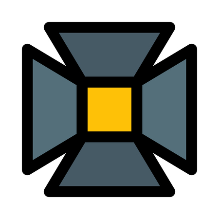 bright studio lightのイラスト素材