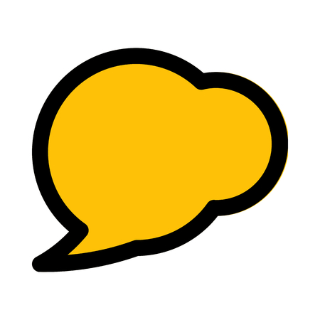 conversation speech bubbleのイラスト素材