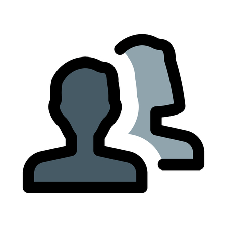 man lead womanのイラスト素材