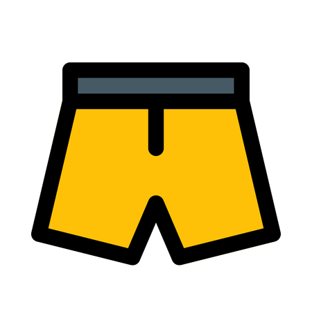 trendy shortsのイラスト素材