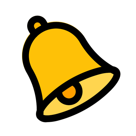 Isolated church bellのイラスト素材