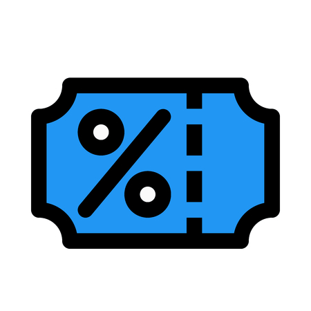 discount coupon voucherのイラスト素材