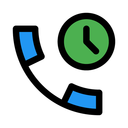 call history timelineのイラスト素材