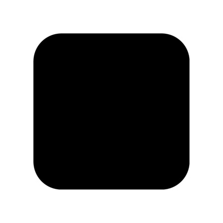 squircle, rounded squareのイラスト素材