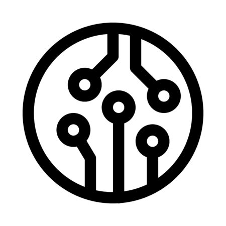 Electronic circuit lineのイラスト素材