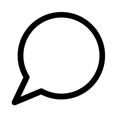 chat speech bubbleのイラスト素材