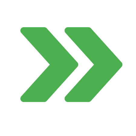 double chevron arrowのイラスト素材