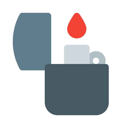 lighter illustrationのイラスト素材