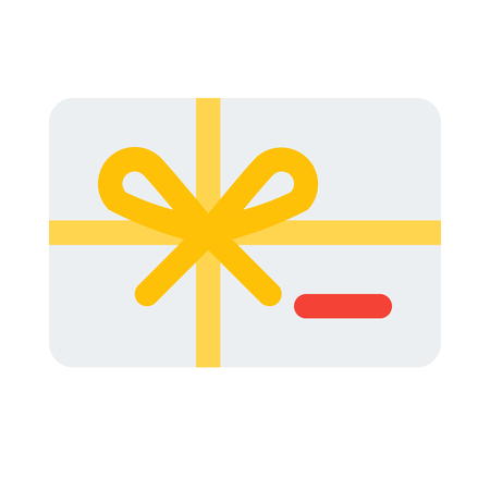 discount gift cardのイラスト素材