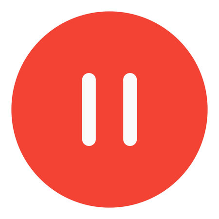 Pausing the music and audio button on an application