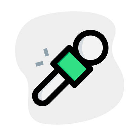 Wireless microphone for studio and recording purposeのイラスト素材