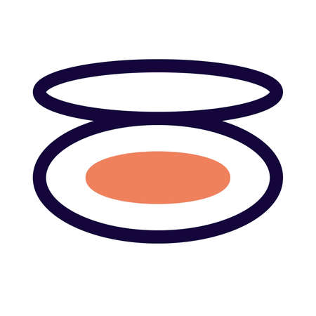 Castnet Music instrument for isolated on a white backgroundのイラスト素材