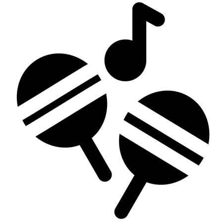 Latina songs for Mexican style music genreのイラスト素材