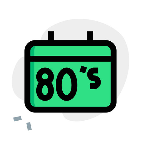 80s music genre retro style music layout