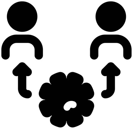 exposure and the transmission of virus from one anotherのイラスト素材