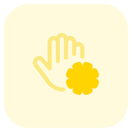 Washing hands required if virus is on exposureのイラスト素材