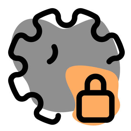 vaccination Centre under lock down for a specific period of timeのイラスト素材