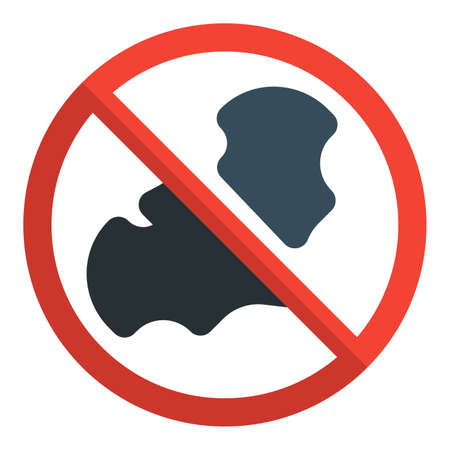 Banning the bat with the alleged source of exposureのイラスト素材