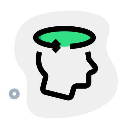 Dizziness and weakness as one of the symptom of coronavirusのイラスト素材