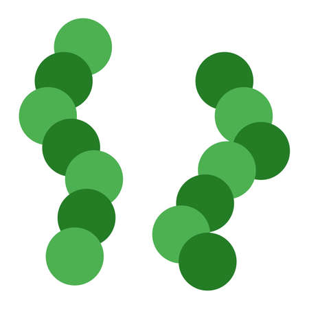 Virus replication in multiple structures with itのイラスト素材