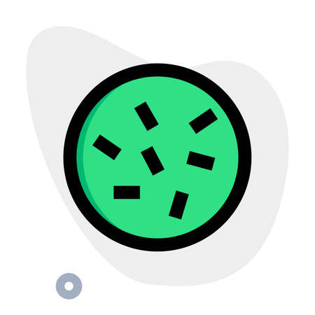 Cultivation and a science experiment over the bacteria with discovering vaccinesのイラスト素材