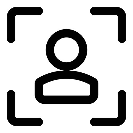 focusing on a user profile picture for the social media