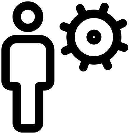 settings to control the for chatting purposeのイラスト素材