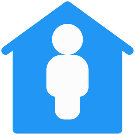 work from home my IT profession jobのイラスト素材