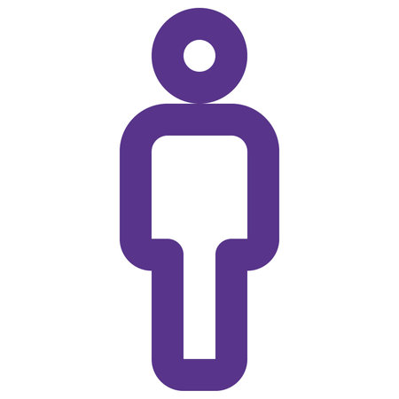 neutral portrait of stickman as an employeeのイラスト素材