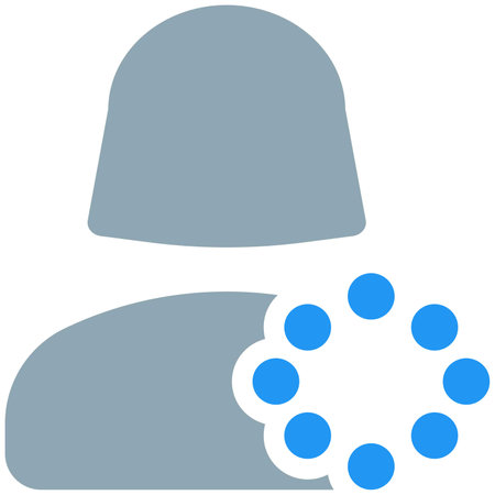 loading screen for an application used by a single userのイラスト素材