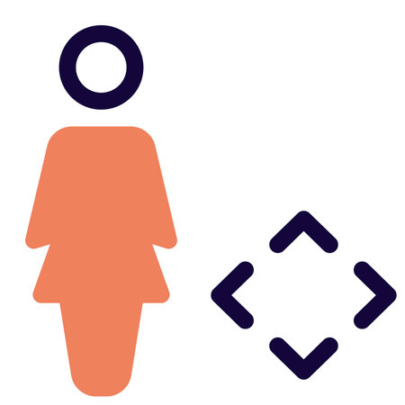 moving cursor in all direction on company operation portalのイラスト素材