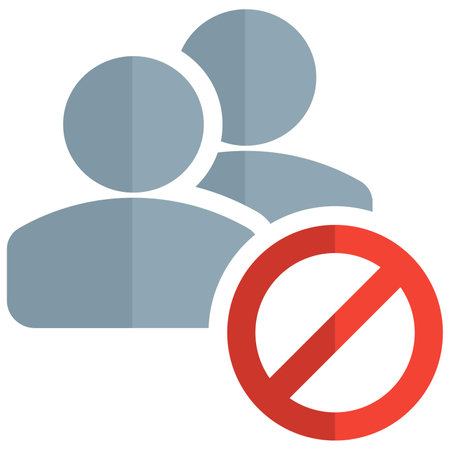 messenger list our friends block user panelのイラスト素材