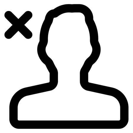 deleting a user from specific role onlineのイラスト素材